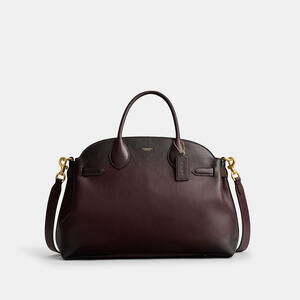 Coach Soft Empire Carryall Bag 40-Brass/Merlot
